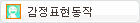 감정표현동작